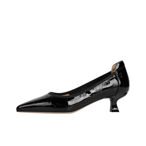 WUDASHU Узкий каблук Высокие каблуки Женские