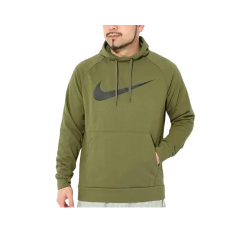 Nike Clothing Толстовка Мужская Армейский Зеленый