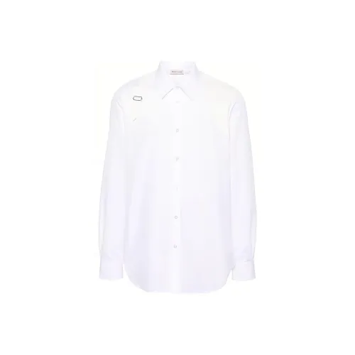 Alexander McQueen FW23 Рубашка Мужская Белая