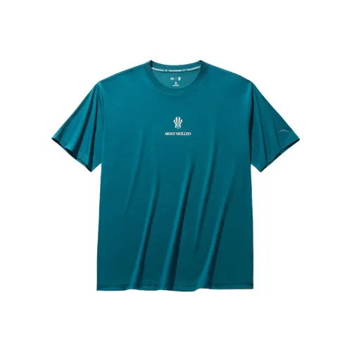 CHAOJIANTA T-рубашка унисекс темно-бамбуковый зеленый