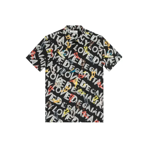 DEGAIA Мужские Черные Рубашки