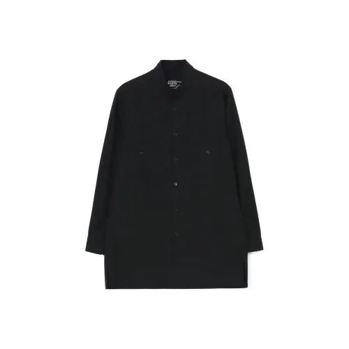 Yohji Yamamoto Рубашка Мужская Черная
