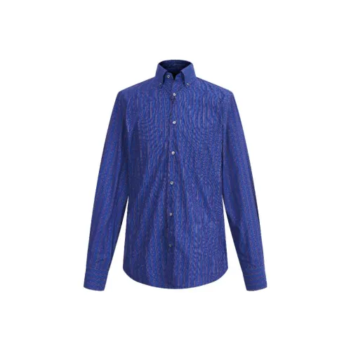 Paul Shark Yachting Рубашка Мужская Темно-Синяя