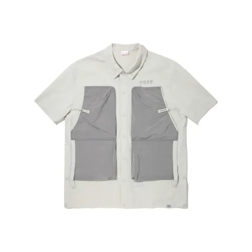 LINING x ANB Рубашка Мужская Серебряная Лиса Серый