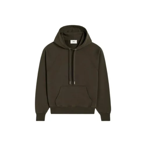 AMIPARIS FW24 Свитшот Унисекс Темно-Кофейный Коричневый