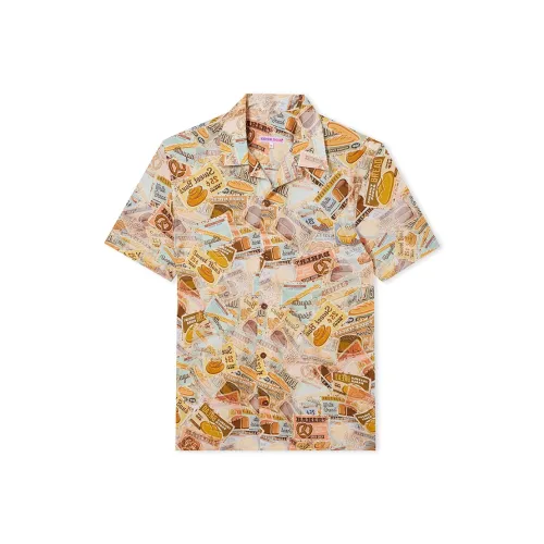 COTON DOUX Рубашка Мужская Многоцветная