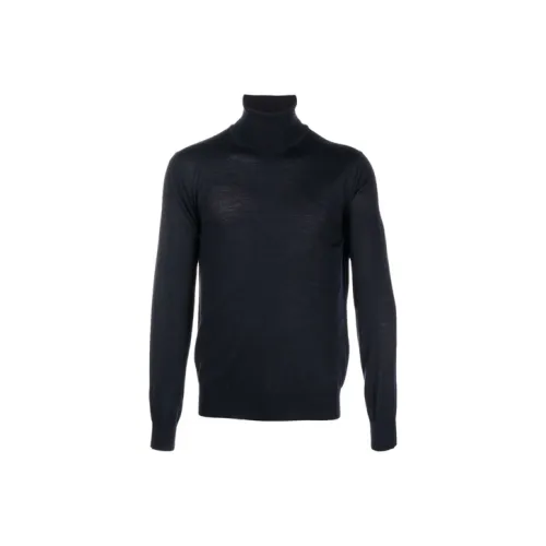 EMPORIO ARMANI FW21 Свитер Мужской Темно-синий