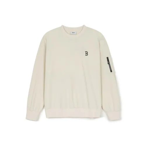 MLB Base Logo Gorpcore Boston Red Sox Свитшоты Свитшот Унисекс Белый