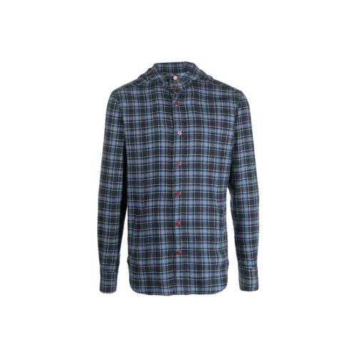 KITON Мужские Синие Рубашки