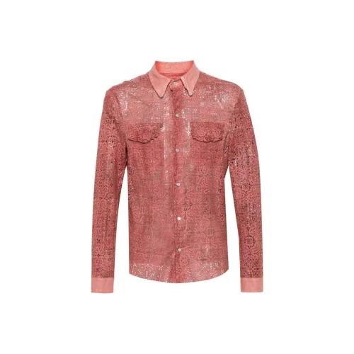 SALVATORE SANTORO Рубашка Мужская Розовая