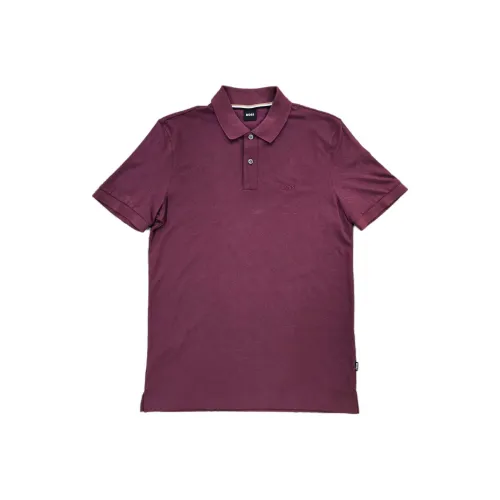 Hugo Boss SS24 Поло Мужское Фиолетовое