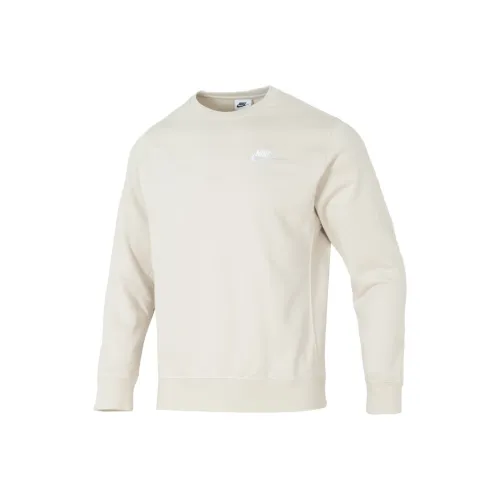 Nike Бежевый Мужской Свитшот