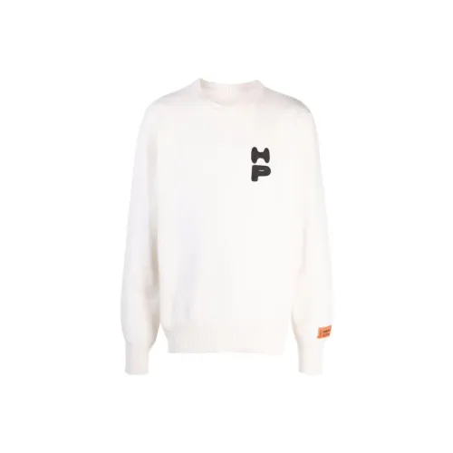 HERON PRESTON Белый Мужской Свитеры