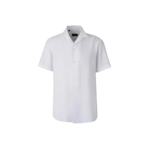 Brioni Белые Мужские Рубашки