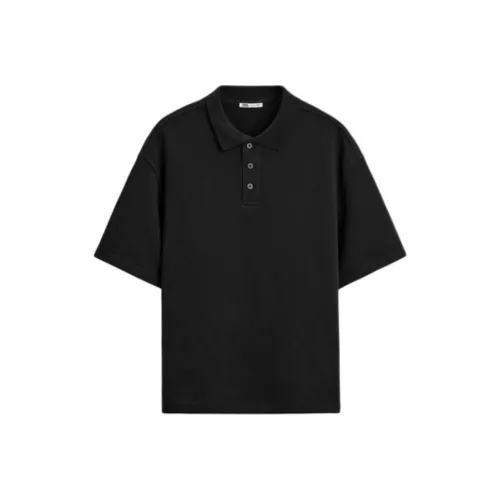 ZARA Мужская черная поло