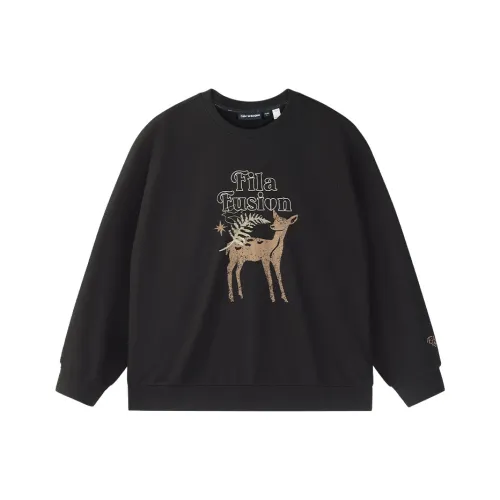 FILA FUSION Толстовка Унисекс Meteor Железо Черный