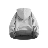 Вересковый серый (Qf Готические крылья, спина с логотипом)