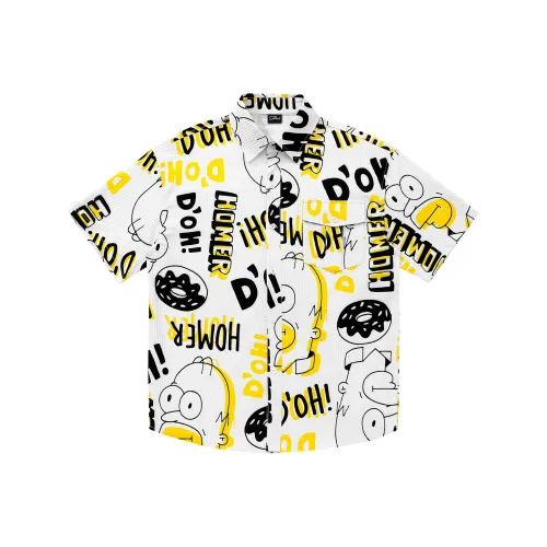 The Simpsons Рубашка Унисекс Белый