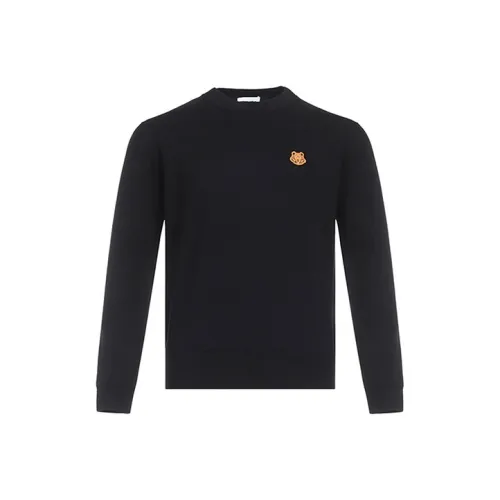 KENZO Classic Tiger Head Черные Мужские Свитера