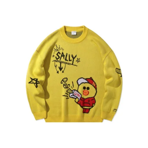 LiNing x LINE FRIENDS Свитер Унисекс Желтый