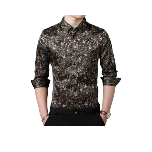 PIERRE CARDIN Рубашка Мужская Зеленая