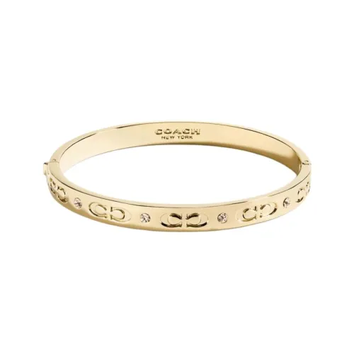 COACH Покрытие Металл Браслеты Женские Золото