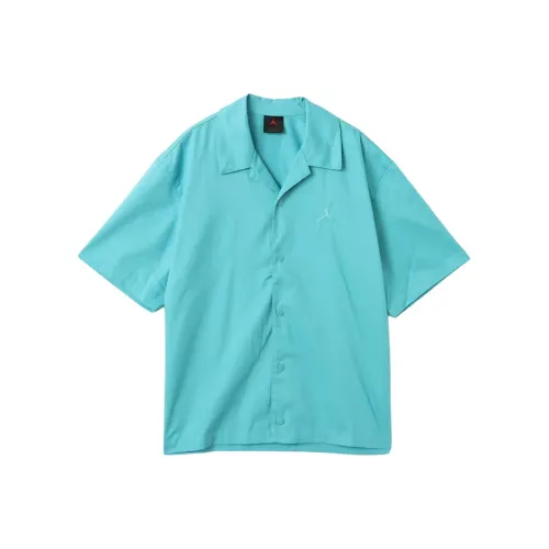 Джордан BRANDSTMT M J ESS WSH Топ Промытый Бирюзовый Рубашка Унисекс Промытый Циановый