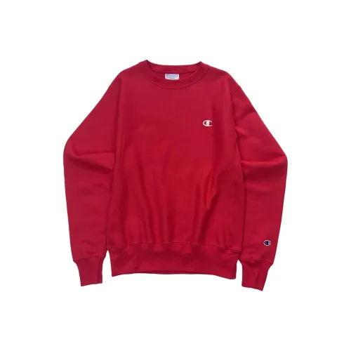Champion Свитшот Американская версия Унисекс Красный