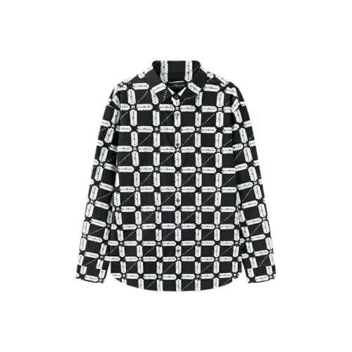 JOHN RICHMOND Рубашка Мужская Черная Клетка