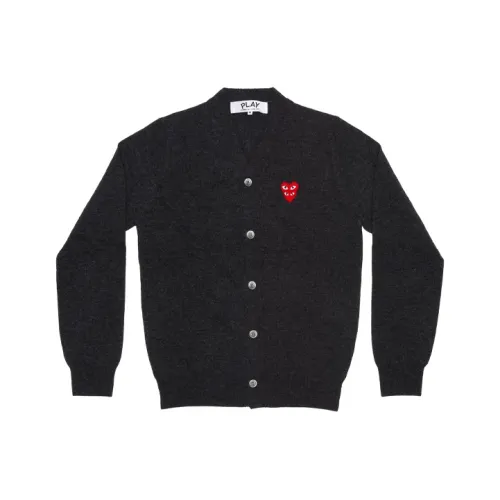 CDG Play Серый Мужской Свитеры