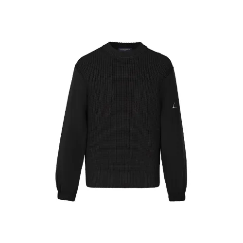 LOUIS VUITTON FW21 Свободный крой Трикотаж Мужской Черный