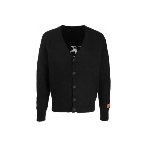 HERON PRESTON Мужские черные свитеры