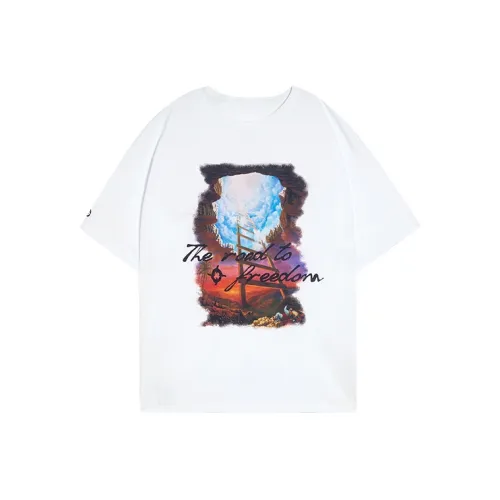 RIGORER Пара Короткий рукав T-рубашки Унисекс