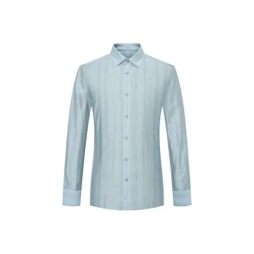 SAINT ANGELO Рубашка Мужская Нефритово-Зеленая