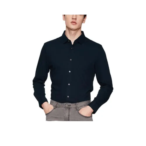 JODOLL Темно-синие мужские рубашки