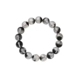 Гонконг Роскошь, Натуральный Черный Призрак Круглая Бусина 11~11,8 мм (Примерно 18 Штук)