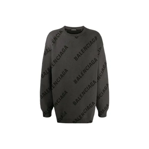 Balenciaga Серые Мужские Свитера