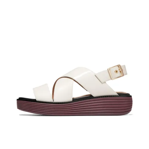 COLE HAAN One Ремешок Сандалии Женские Белые