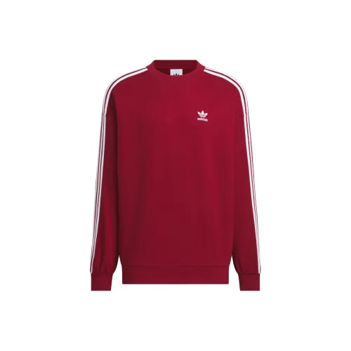 Adidas Originals Adicolor FW24 OVERSIZE CREW SWEATSHIRT Мужской Алый