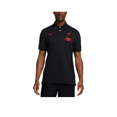 Nike Мужское Поло Черное