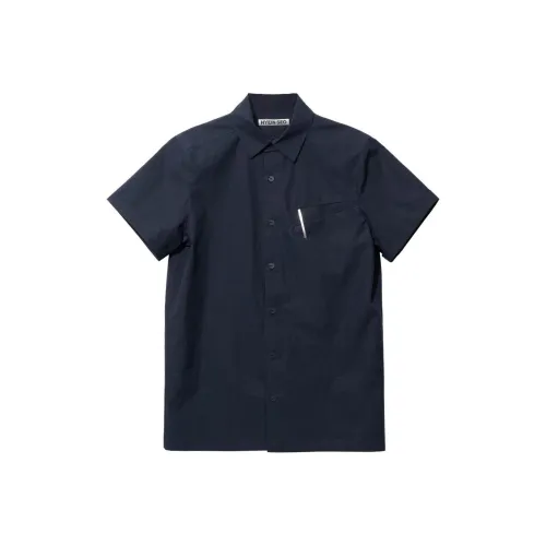 HYEIN SEO Рубашка Унисекс Морской Синий