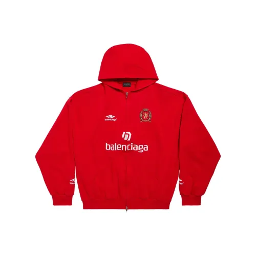 Balenciaga SS24 Свитшот Регулярный крой Мужской Красный