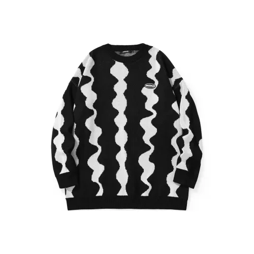 XXGOGO Черный/Белый Унисекс Свитеры