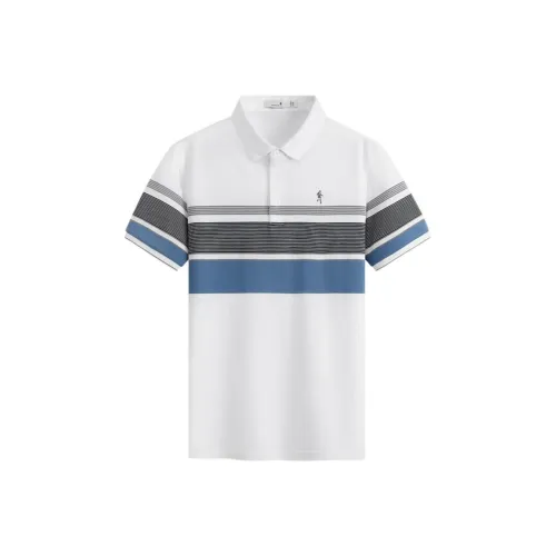 Поло Dance with Wolves Мужское Натуральный Белый