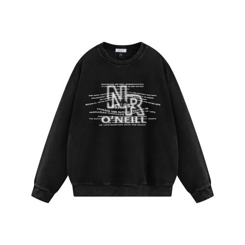 O'Neill Толстовка Унисекс Выстиранный Черный