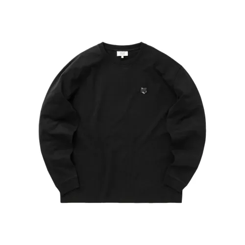 Maison Kitsune Мужские черные свитшоты