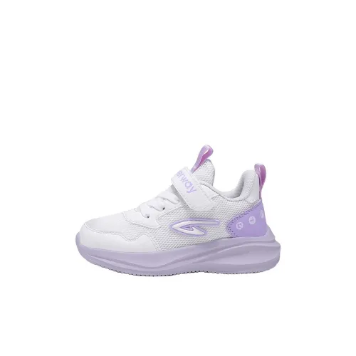 DEERWAY Slip-resistant Abrasion-resistant Breathable Low-Top Kids Lifestyle Shoes Purple Kids DEERWAY Противоскользящий Устойчивый к истиранию Дышащий Низкий Топ Детские Лайфстайл Обувь Фиолетовый Детский