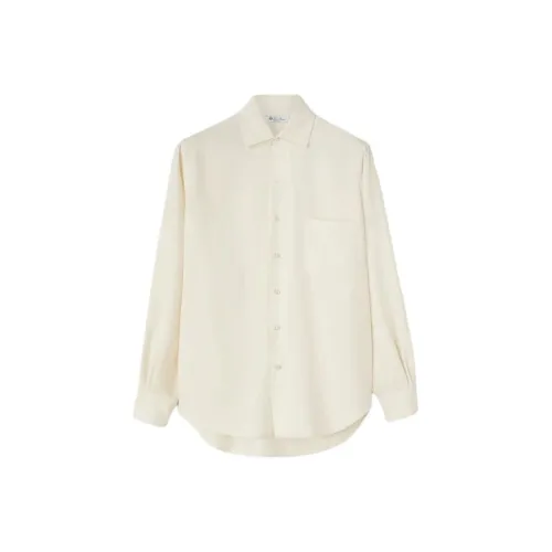 Loro Piana SS25 Рубашка Мужская Butter Миндаль