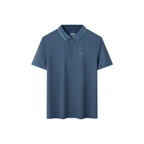TOREAD Поло Мужское Асфальт Синий