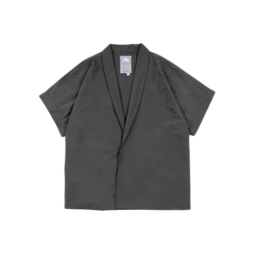 S Crest Темно-серая унисекс рубашка